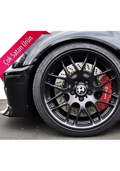 Jumpy Uyumlu Brembo Kırmızı Kaliper Kapağı 4 Parça Ön Arka Set