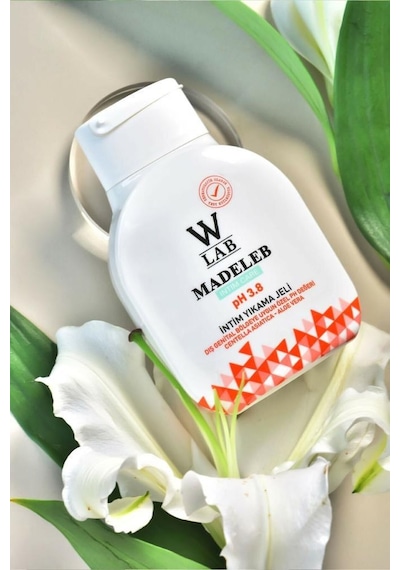 W-Lab Cosmetics Madeleb 3.8 pH Dengeli İntim Jel 250 ML