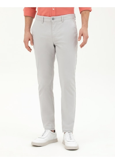 Pierre Cardin Erkek Açık Gri Pantolon Kanvas-chino 50288511-vr001 AÇIK GRİ Açık Gri