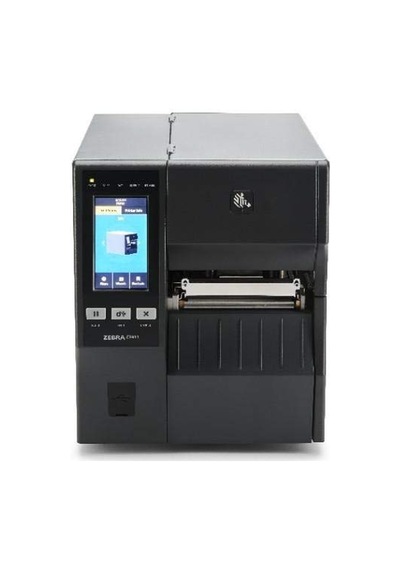 Zebra Tt Printer Zt411 4, 203 Dpı, Euro Ve Uk Cord, Zt41142-t0e000z Dpı, Euro Ve Uk Cord Serial, Usb, 10/100 Ethernet, Bluetooth 4.1/mfi, Usb Host, Ezpl