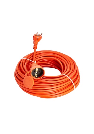 Bylion 10 Metre Seyyar Uzatma Kablosu 3x1.5 Mm Turuncu Kablo Cca Kablo