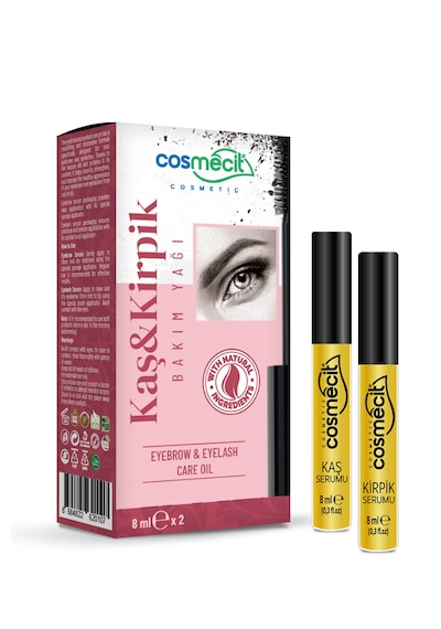 Kaş & Kirpik Bakım Yağı 8 Ml+8 Ml