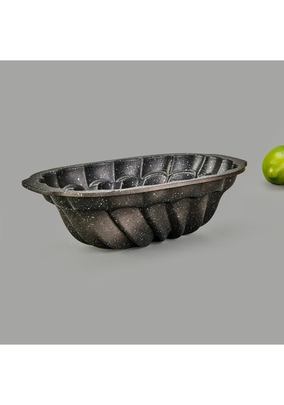 Kitchen Nirvana Baton Kek Kalıbı - Antrasit - 24 Cm Çok Renkli