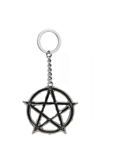 Vika (wicca) Pentagram Anahtarlık