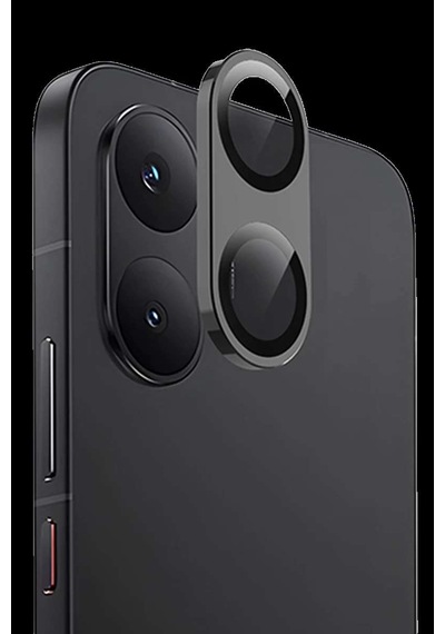 Poco X8 Pro Max Raze Metal Kamera Lens - Siyah Diğer