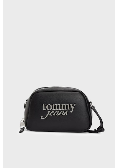 Tommy Jeans Logolu Ayarlanabilir Askılı Çanta Kadın Çanta Aw0aw18785 Bds Siyah