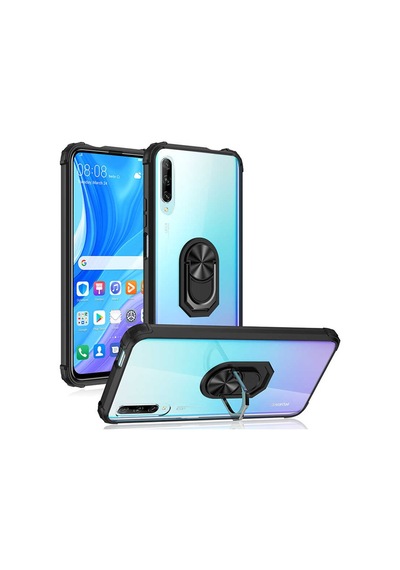 Huawei P Smart Pro 2019 Kılıf Zore Mola Kapak Siyah