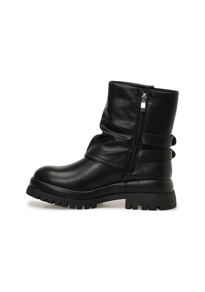 Butigo 25k-8103 5pr Siyah Kadın Biker Bot 000000000102050925 Siyah