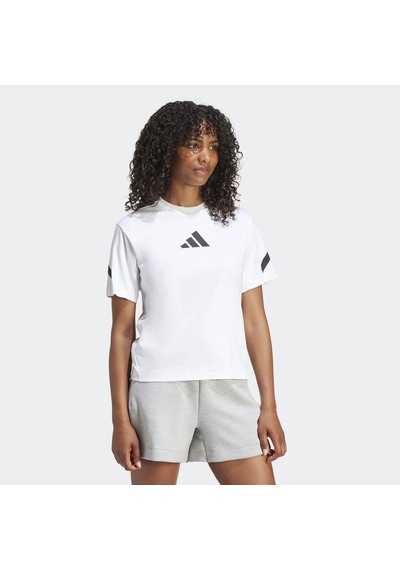Whıte Adidas Kadın T-shirt W Z.n.e. Tee Je7857 001