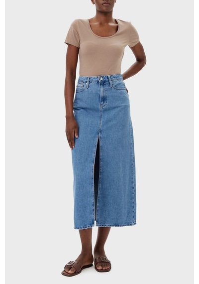 Calvin Klein Bayan Etek J20j225192 1aa Mavi Mavi
