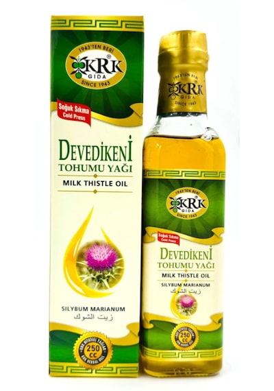 Krk Gıda Deve Dikeni Devedikeni Tohumu Yağı 250ml 250 ML