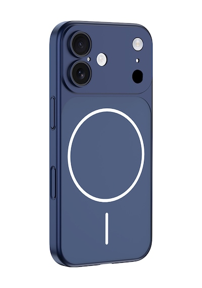 Nourthkiingdom Apple Uyumlu iPhone 17 Kılıf Nrtk M-safe Şarj Özellikli Kamera Korumalı Spark Kapak - Turuncu Turuncu