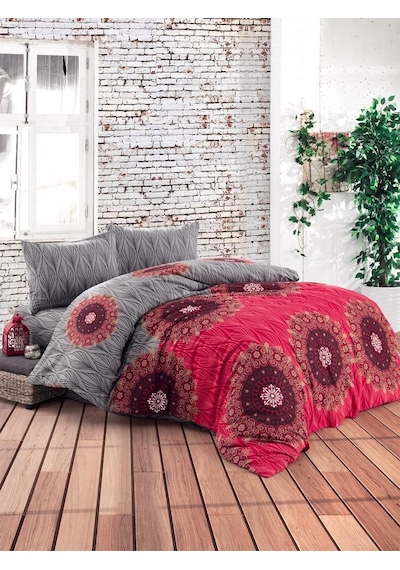 Komfort Home Tek Kişilik Ranforce Nevresim Takımı / Romance