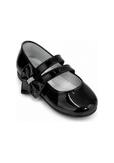 Zekids Kız Çocuk Ortopedik Babet-17304 Siyah
