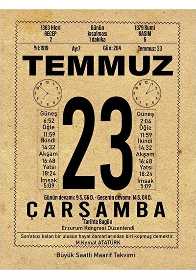 Takvim Yaprakları Ile Atatürkün Hayatı 16 Lı Ahşap Tablo Seti, At