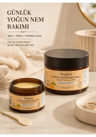 Minia Bahçe Kuru ve Normal Ciltler İçin Yoğun Günlük Nemlendirici Balm 50 ML