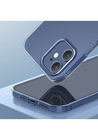 Baseus Simple Case Apple Uyumlu iPhone 12 Mini 5.4 Ince Silikon Seffaf Kilif 431180139