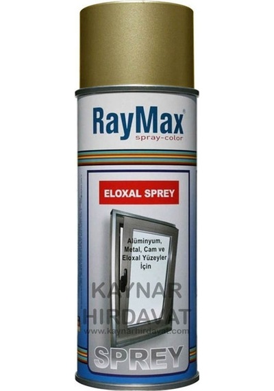 Raymax Sprey Boya 400 Ml. Eloksal Koyu Altın