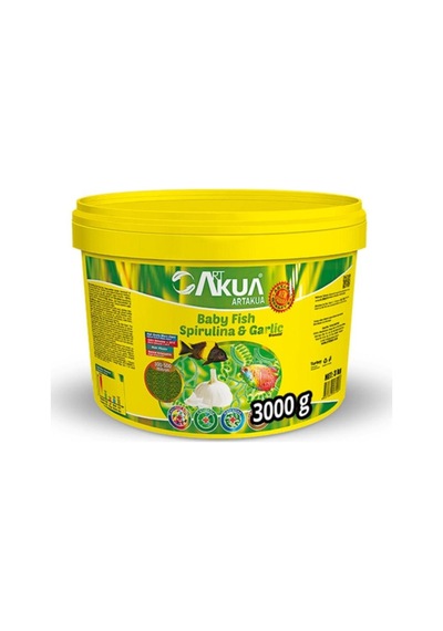 Baby Fish Spirulina&garlic Granulat 200 Gr