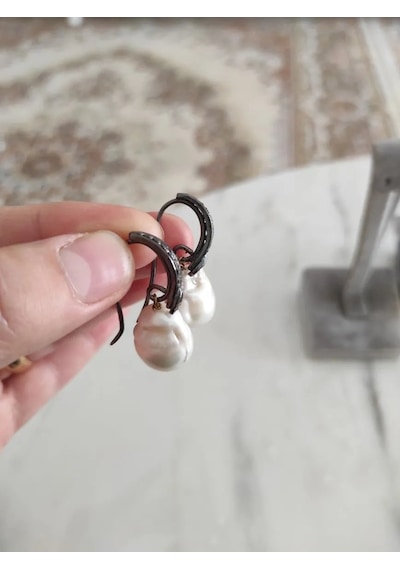 Barok İnci Küpe 057