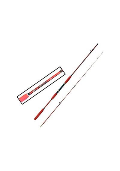Captain Shirasu Boat 210 Cm 2 Parça Solid Tekne Kamışı 150gr Atar