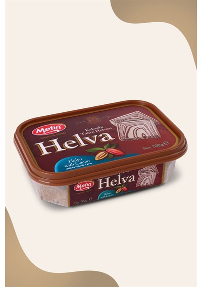 Metin Kakaolu Tahin Helva 700 G