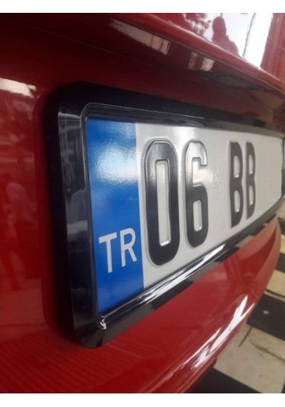 2Adet Yeni Nesil Lüks Plakalıkconsept Plaka Çerçevesi 342129308