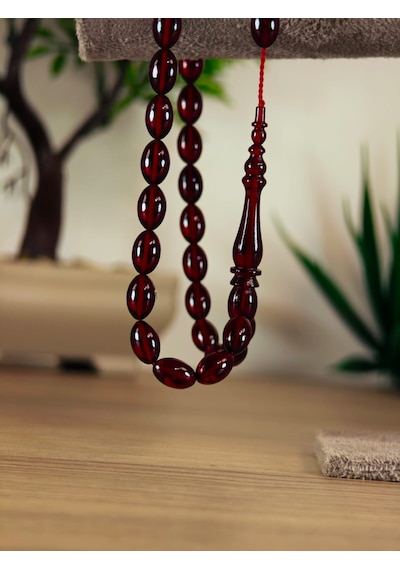 Arpa Kesim Ateş Kehribar Yumurta Kesim Ateş Kehribar Sistemli Püsgül İmzalı Orjinal Çam Reçinesi Açık Gri