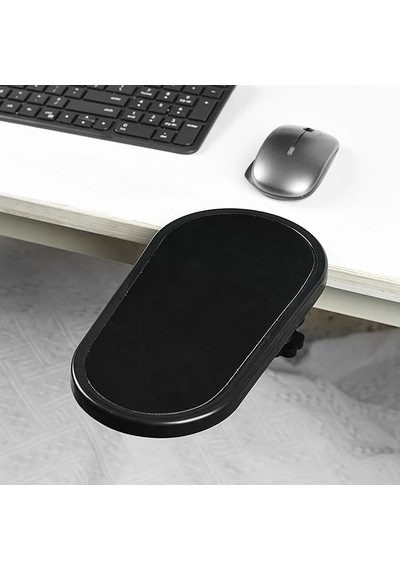 Coverzone Ergonomik Ayarlanabilir Masa Kol Dayanağı Ve Döner Mouse Pad Tutucu, Masaya Takılan Bilek Ve Ön Kol Deste