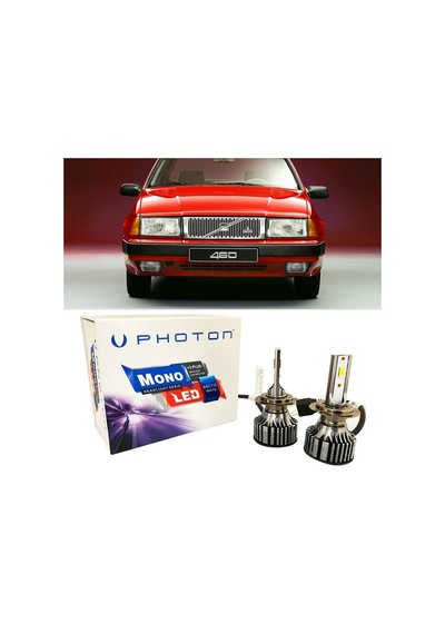 Volvo 460 Led Xenon Uzun+kısa Far Ampulü H4 Mono Yeni Seri Beyaz