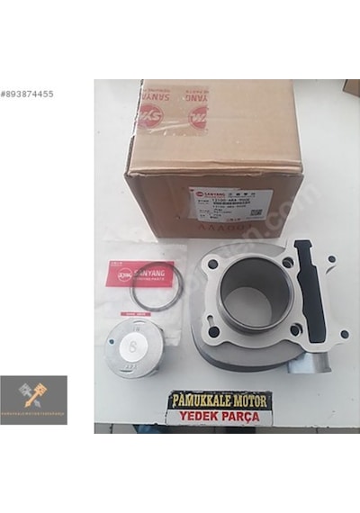 Sym Jet 4 125 Silindir Piston Segman Seti  Aliminyum Tip