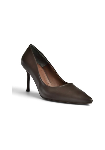 Fox Shoes Z676050009 Kahverengi İnce Topuklu Kadın Stiletto Ayakkabı
