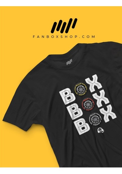 Flood Of Style Box Box Box T-shirt Siyah