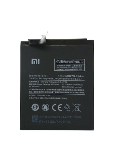 Xiaomi Bn31 Mi 5X. A1 Batarya Pil