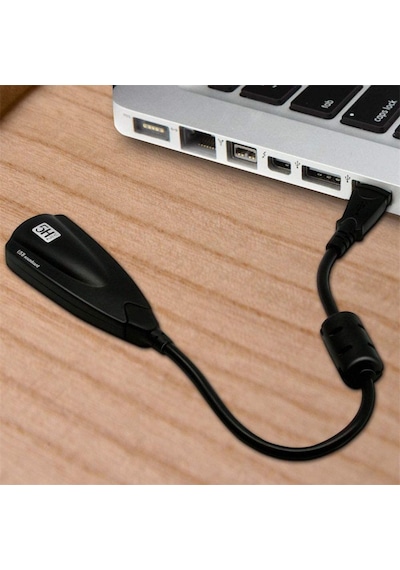 AoGo Kablolu USB 5hV2 Sound Harici Ses kartı