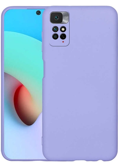Noktaks - Redmi Note 11s Global Uyumlu - Kılıf İçi Kadife Koruyucu Mara Lansman Kapak - T22406 - Lila Lila
