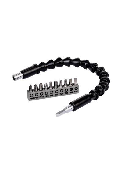 Professional Accessories Vidalama Ucu, Gri, 11 Adet