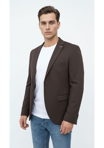 Plus Scorpion Kahverengi Erkek Slim Fit Blazer Ceket Şık, Modern, Günlük Ve Ofis Kombinlerine Uygun Tek Düğmeli Erkek Ceketi Kahverengi Plus Scorpion Kahverengi Erkek Slim Fit Blazer Ceket Şık, Modern, Günlük Ve Ofis Kombinlerine Uygun Tek Düğmeli Erkek Ceketi Kahverengi