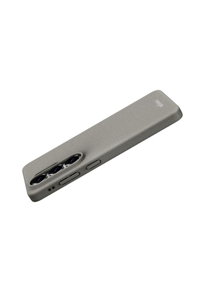 Galaxy S26 Ultra Uyumlu Kılıf M-safe Şarj Özellikli Velvet-fluff Kaplama Wlons Adev Kapak Gri Gri