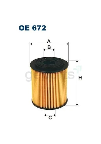 Yag Filtresi Mini W10 W11 R50 R52 R53 . Jeep Renegade 2014 . Fiat Egea 2014 1.6 E - Torq 39503702