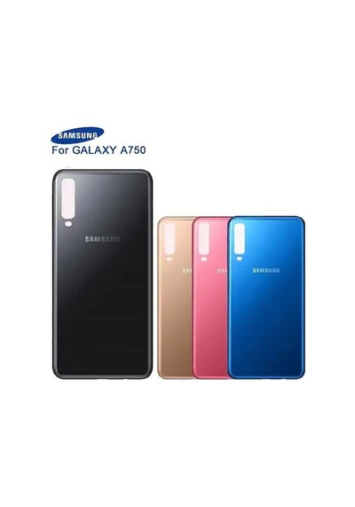 Samsung Uyumlu Galaxy A7 2018 A750 Arka Kapak Pil Batarya Kapağı Pembe