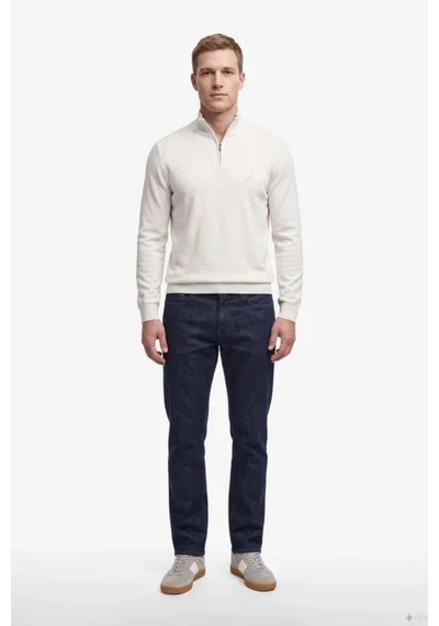 Nautica Erkek Bej Regular Fit Triko Kazak-24680