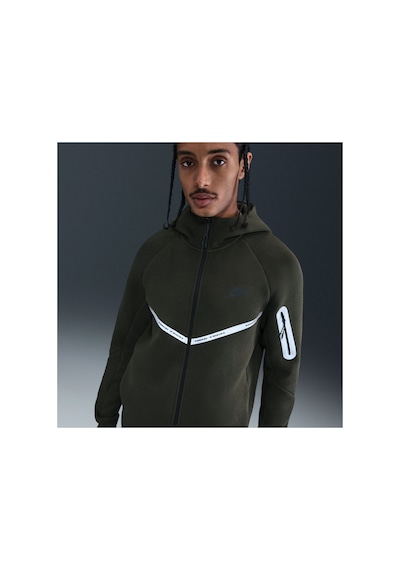 Nike Tech Fleece Wr Fz Jkt Reflec Erkek Ceket Haki