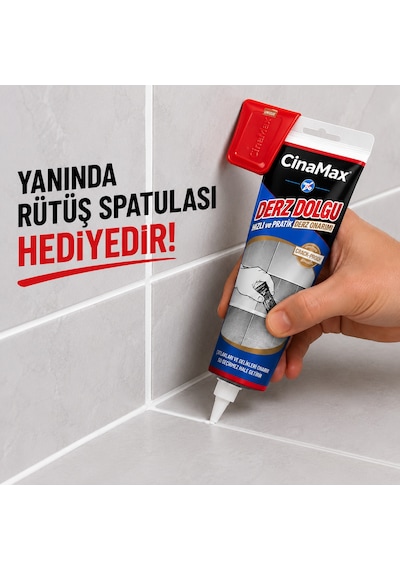Derz Dolgusu 400 Gr Fayans Derz Onarım Ve Yenileme Dolgusu Suya Dayanıklı Beyaz Derz Tamir Macunu