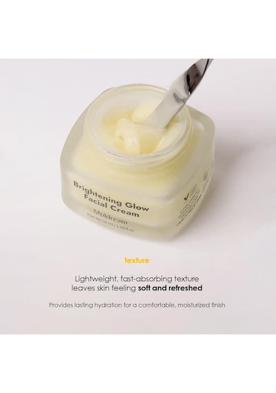 Brightening Glow Facial Cream Aha Ve C Vitamin Canlandırıcı Aydınlatıcı Nemlendirici Krem Kore 50ml