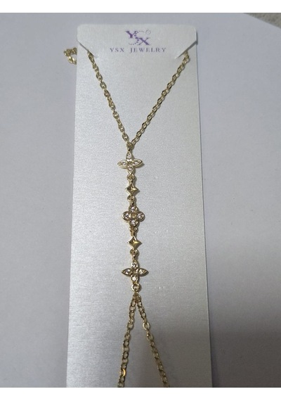 Cm Jewelry Zirkon Taşlı Çelik Şahmeran Bileklik Gold Kadın Şahmeran Altın