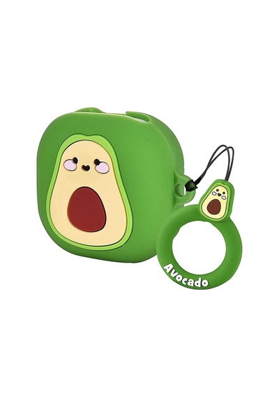 Caseonn Samsung Uyumlu Galaxy Buds Core Kılıf Karakter Figürlü Avokado