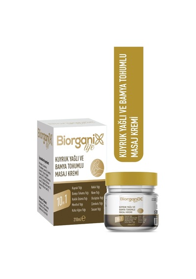 Kuyruk Yağı Kremi Bamya Tohumu Yağlı 210 Ml