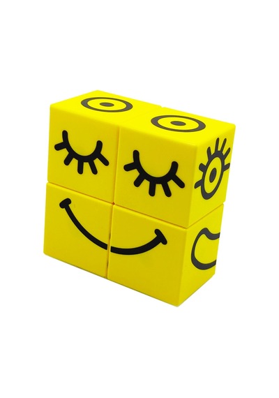 Küpss Manyetik Bloklar Puzzle Suratlar Mıknatıslı Küp