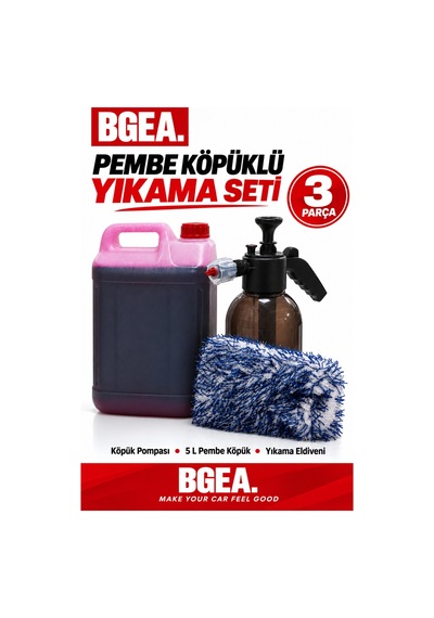 Bgea Premium Köpük Ve Yıkama Seti 4